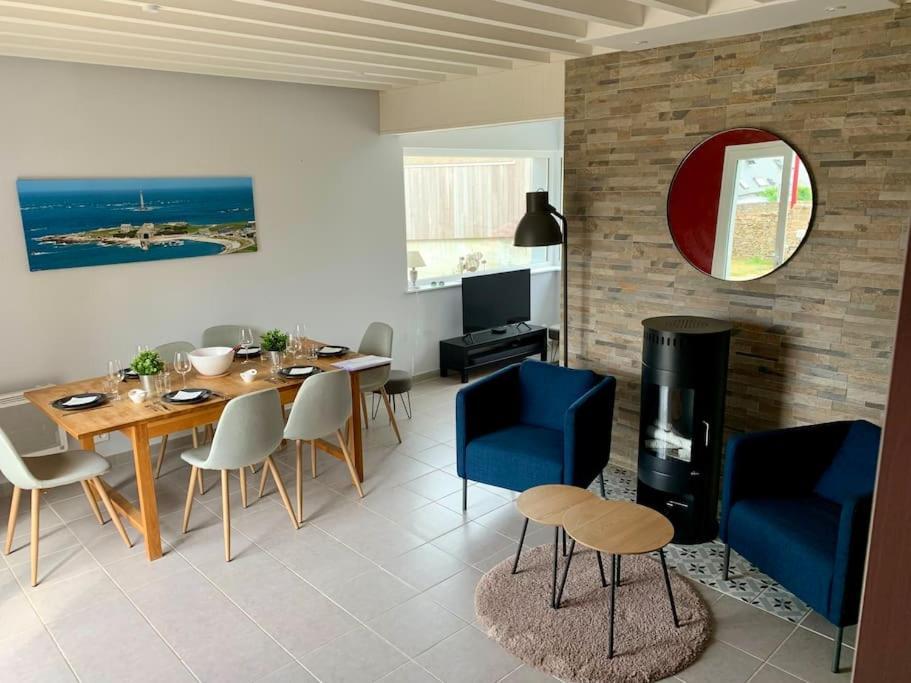 Maison Bord De Mer Dans La Petite Irlande Auderville Екстер'єр фото